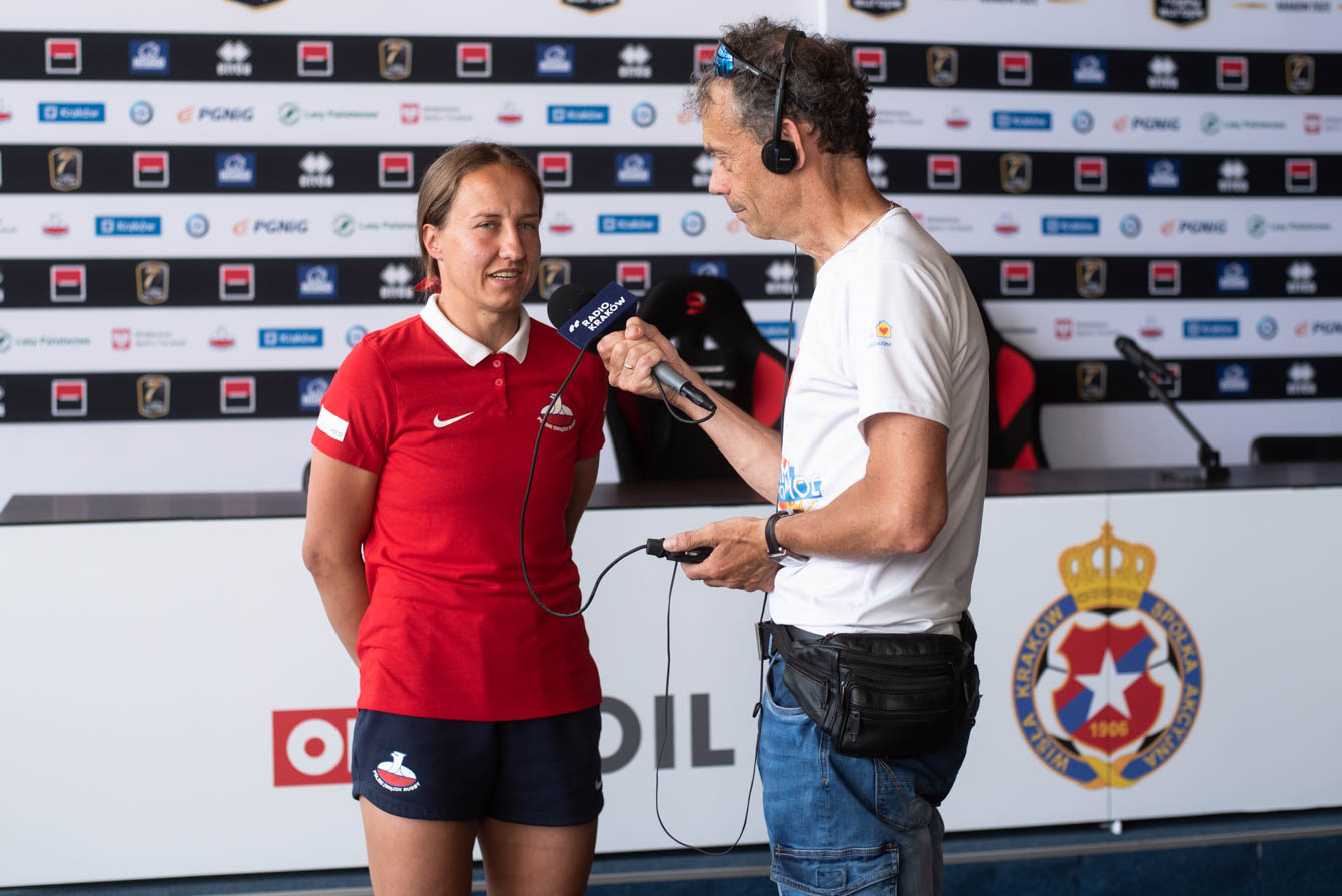 Karolina Jaszczyszyn, reprezentantka Polski w rugby 7. Fot. Agata Wnuk/LoveKraków.pl