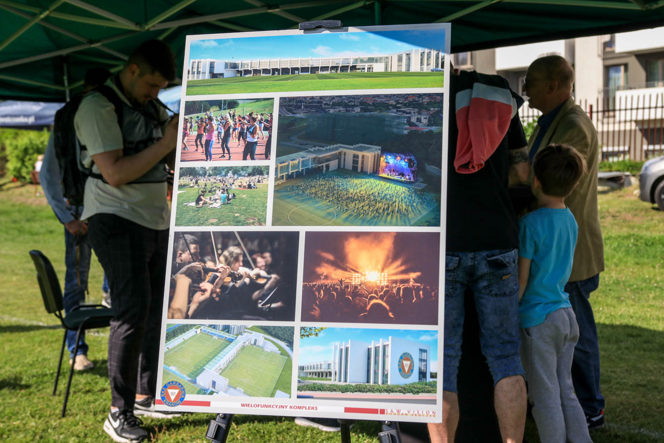 Projekt Parku Sportowego Garbarnia został przedstawiony w czasie pikniku
