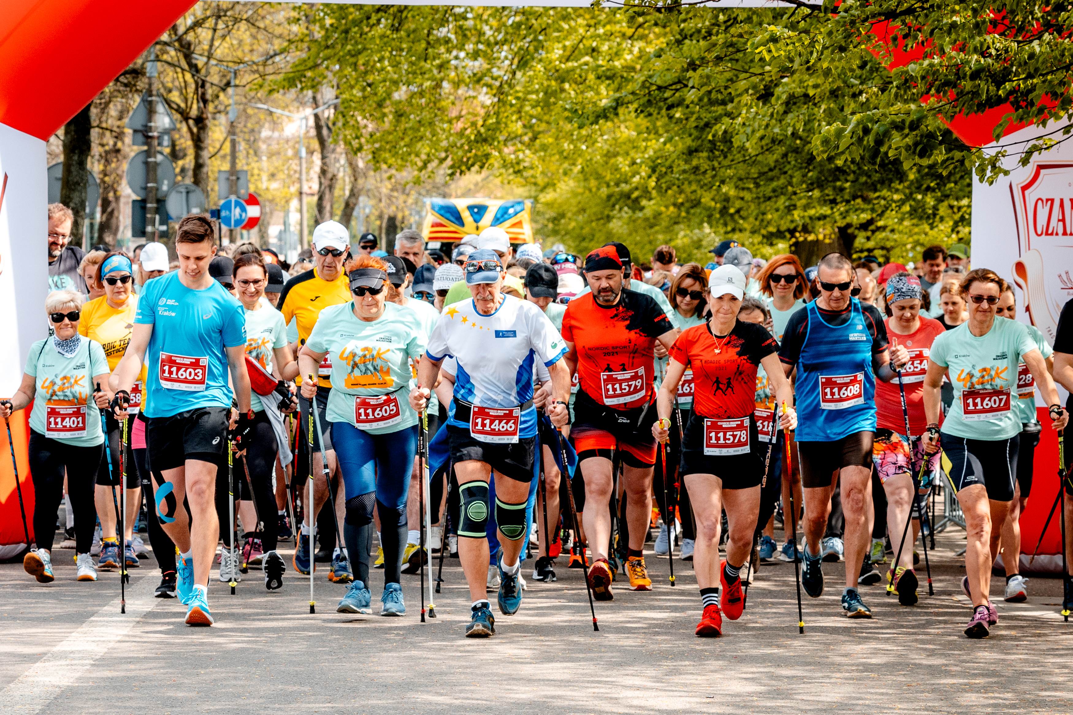 1. Czaniecki Cracovia Walkathon. Fot. Tomek Śmietana / Archiwum Zarządu Infrastruktury Sportowej w Krakowie